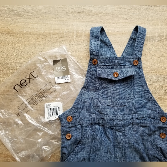 Next Direct Other - 2011 nwt NEXT Direct 5-6 years boy girl chambray overalls